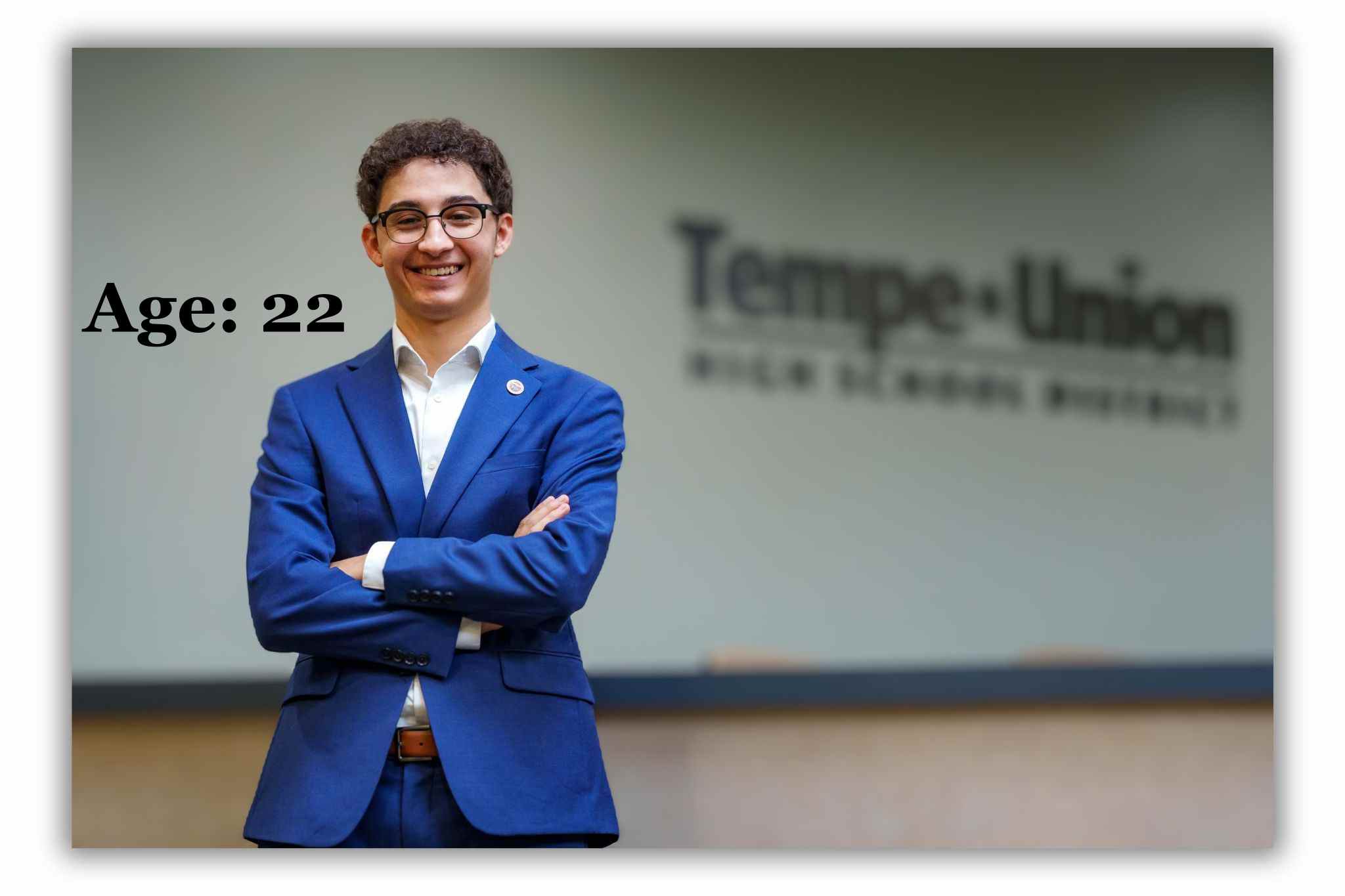 Armando Montero: A 22-year-old Leading the role of school board president in one of the largest school districts in Arizona,USA: the Tempe Union High School District.